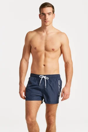 Sc Lightweight  Logo Swim Shorts - Marine