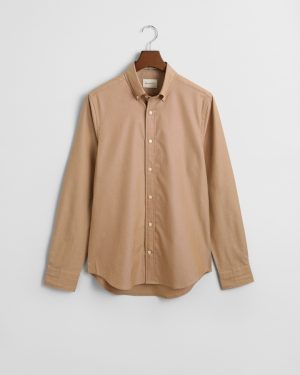 Slim Fit Pinpoint Oxford Shirt